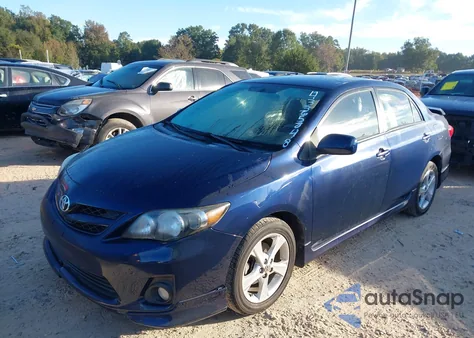 2012 Toyota Corolla S z USA, uszkodzony, nr VIN 5YFBU4EE2CP026621